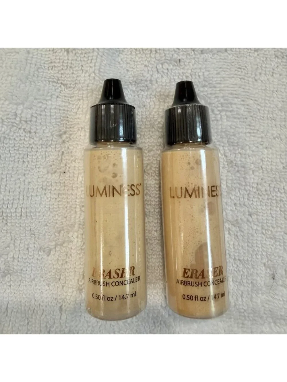 Luminess Air Eraser Airbrush Concealer 0.50 Oz Lot of 2 New Sealed LMER0050